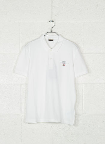 POLO ELBAS 2 DELAVE PIQUET, 002 WHT, small