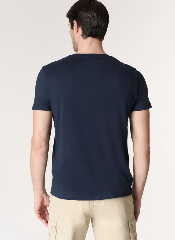 T-SHIRT MICK MICRO LOGO, 177 NVY, medium