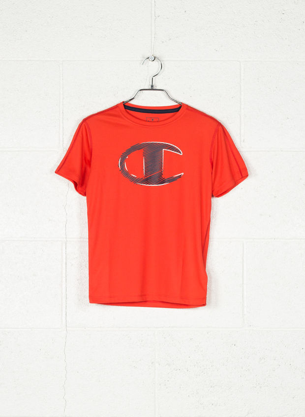 magliette champion bambino rosso