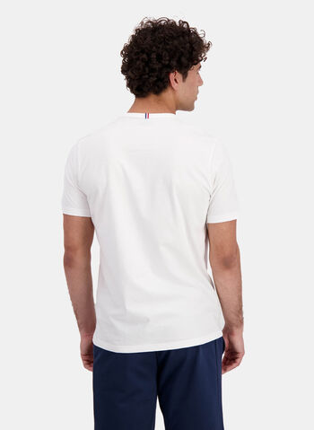 T-SHIRT GIROCOLLO ESS, WHT, small