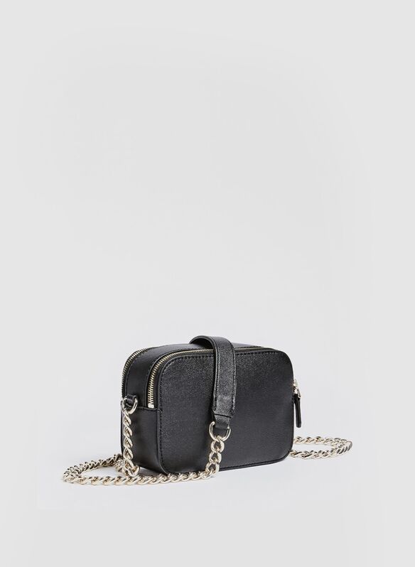 BORSA NOELLE SAFFIANO, BLA BLK, medium