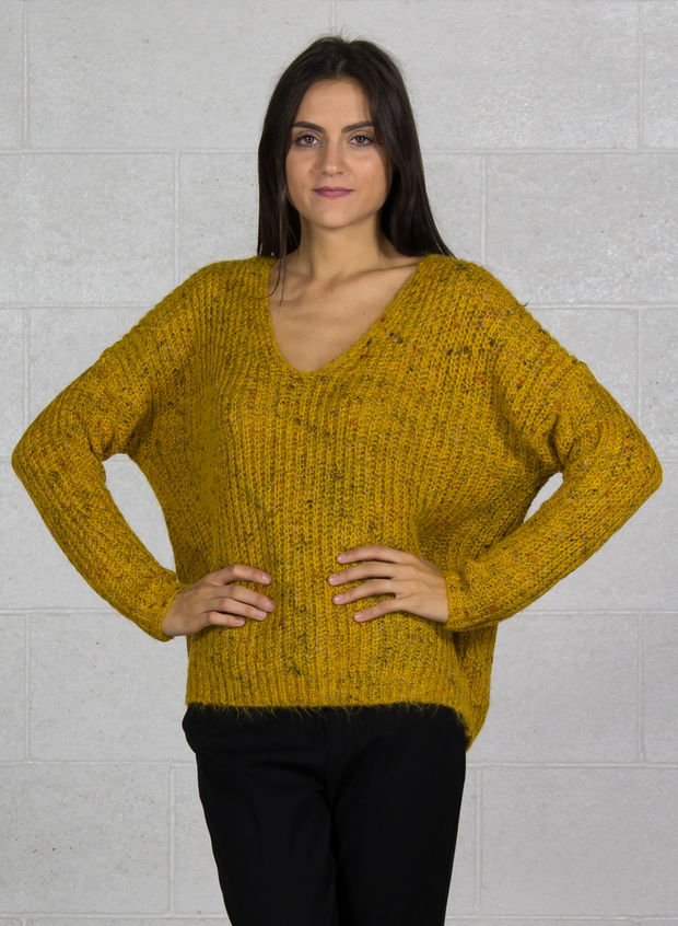 MAGLIONE HANNI, GOLDEN YELLOW, large