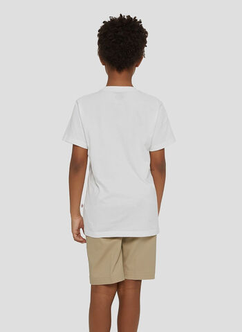 T-SHIRT MAPLETON RAGAZZO, WHT, small