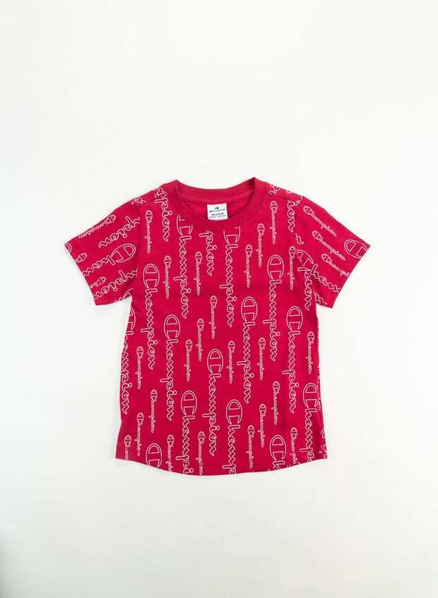 T-SHIRT ALL OVER RAGAZZA, RL025RED, large