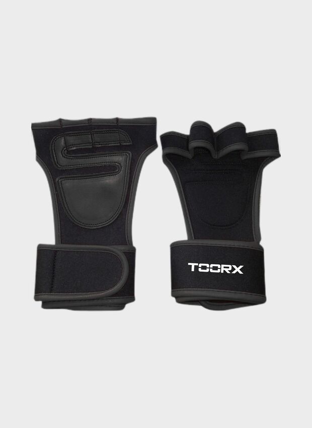 GRIP PADS UNISEX, REDBLK, large