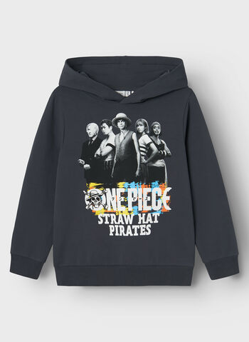 FELPA HOODIE MANU ONEPIECE RAGAZZO, INDIA INK, small