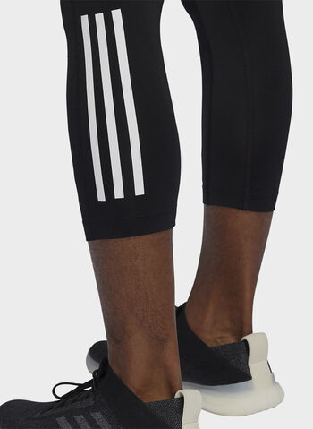 TIGHT 3/4 TECHFIT 3-STRIPES, BLK, small