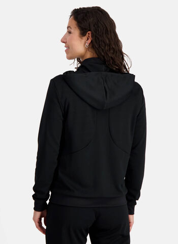 FELPA FULL ZIP TRAINING, BLK, small