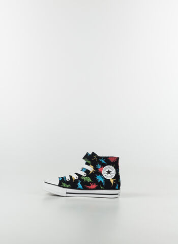 SCARPA CHUCK TAYLOR ALL STAR EASY-ON DINOSAURS INFANT, 001 BLK, small