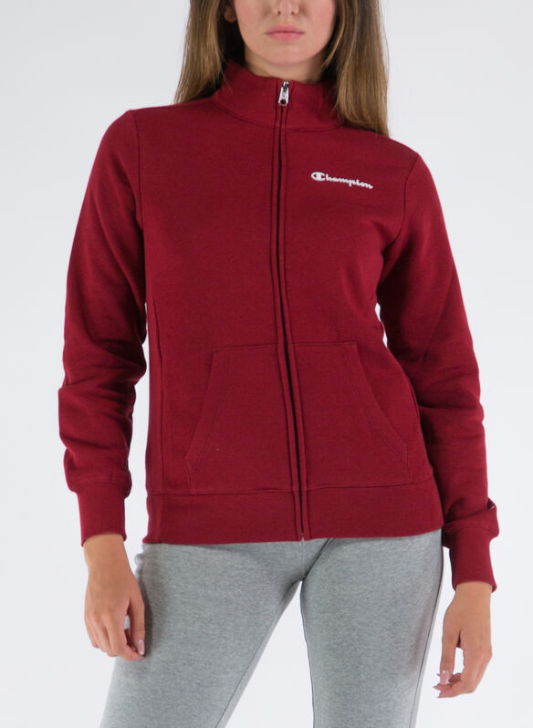 FELPA FULL ZIP CLASSIC MICRO LOGO, RS506 BORDEAUX, medium