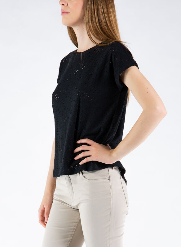 T-SHIRT SMILLA, BLK, medium