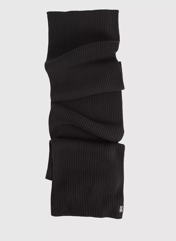 SCIARPA SUNSET COTTON, 0000 BLK, medium
