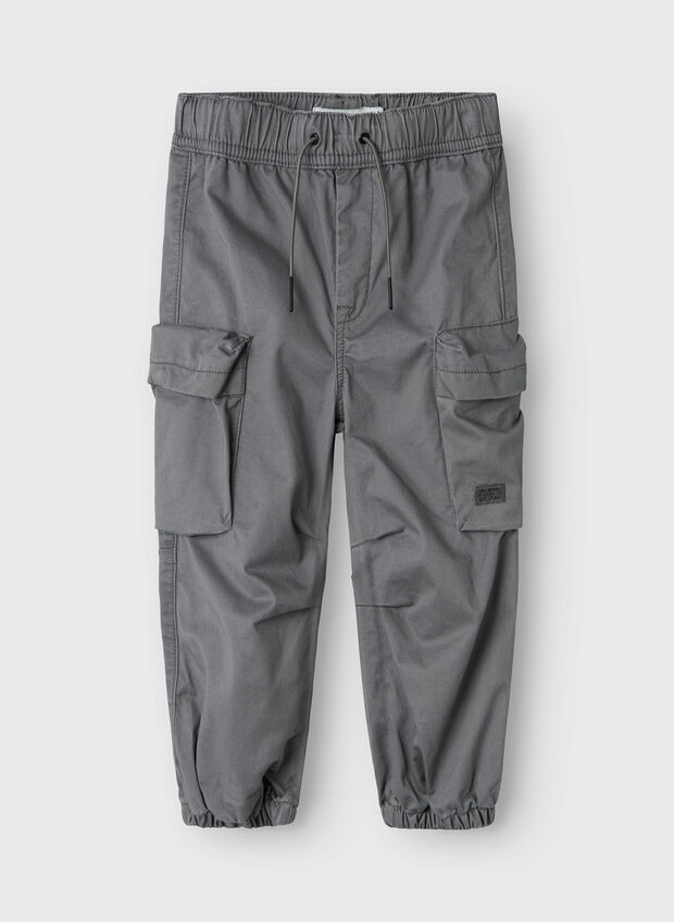 PANTALONE CARGO BEN BAMBINO, LAVA SMOKE, large
