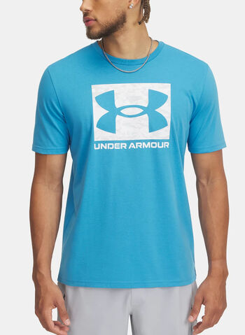 T-SHIRT RIVAL LOGO CAMOUFLAGE, 0452 BLUE, small