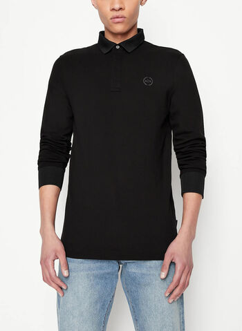 POLO PIQUET STRETCH, 1200 BLK, small