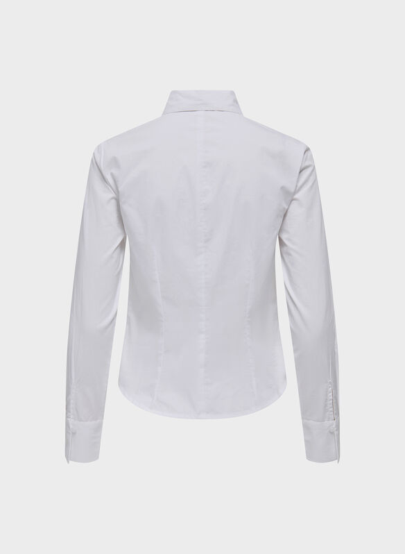 CAMICIA EVORA STRASS, BRIGHT WHITE, medium