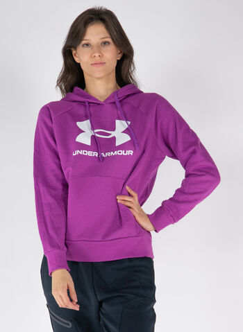 FELPA RIVAL CON CAPPUCCIO, 0580 PURPLE, small