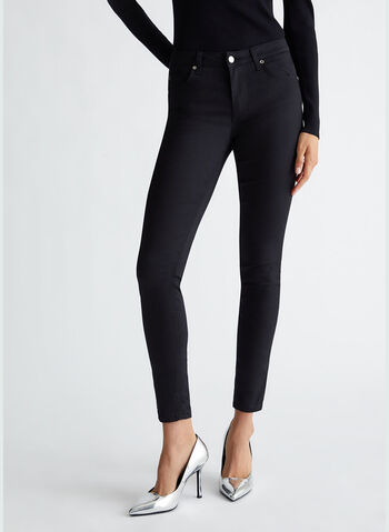 PANTALONE BOTTOM UP A VITA ALTA, 93921 NVY, small