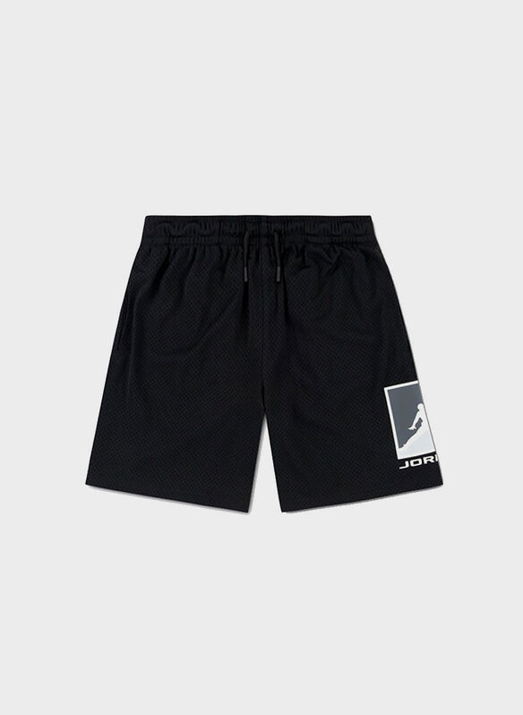 SHORT MESH JORDAN BRK RAGAZZO, 023 BLK, medium