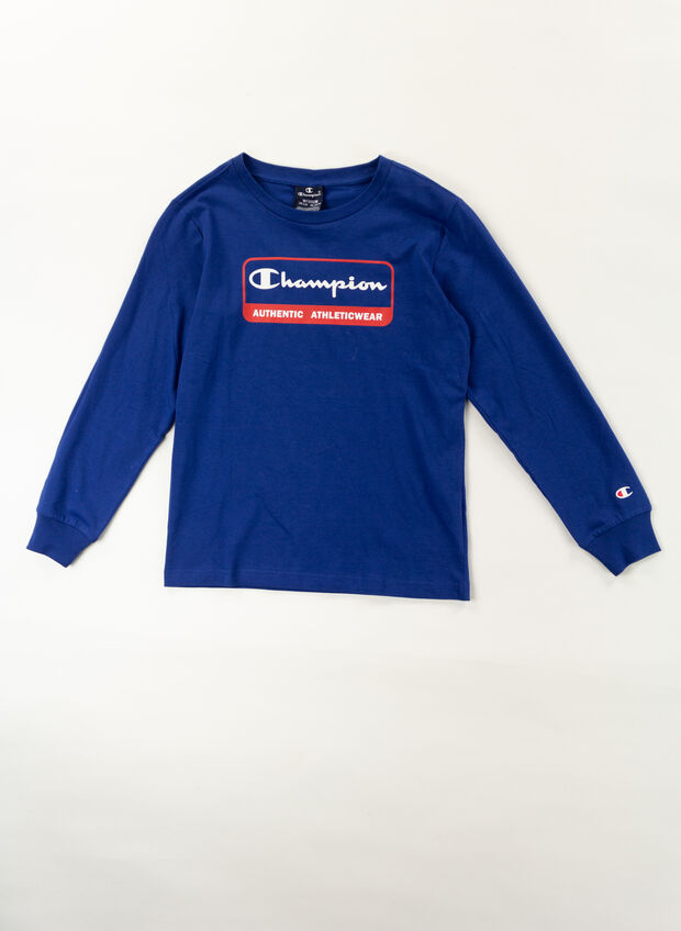 T-SHIRT CON LOGO GRAPHIC SHOP RAGAZZO, , large