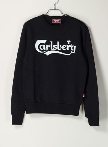 FELPA GIRO BIG LOGO, NERO, small