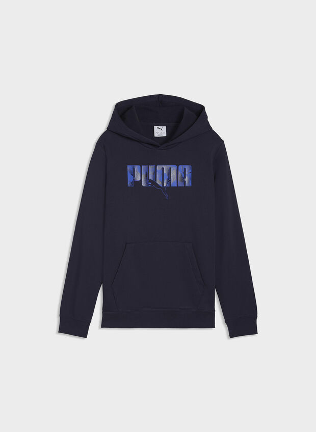 FELPA LOGO HOODIE RAGAZZO, 16 NVY, large