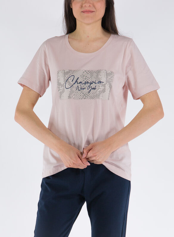 T-SHIRT LADY STAMPA, PS062 CIPRIA, medium