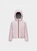 GIUBBOTTO CON CAPPUCCIO BAMBINA, DA4 PINK, thumb