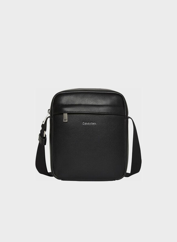 TRACOLLA REPORTER MICRO MARTELLATA, BLK, medium