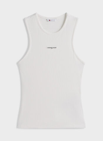 CANOTTA LYCRA LABEL, YBL WHT, small