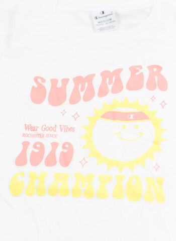T-SHIRT MINIMALIST RAGAZZA, WW001 WHT, small