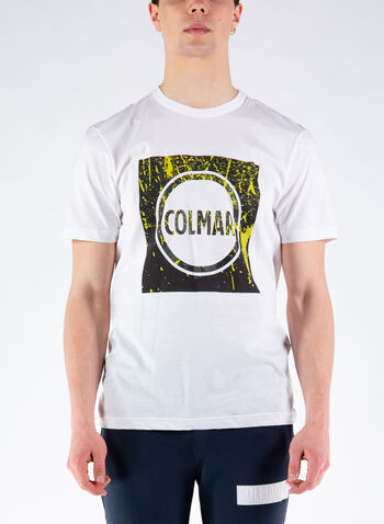 T-SHIRT STAMPA GRAPHIC, 01WHT, small