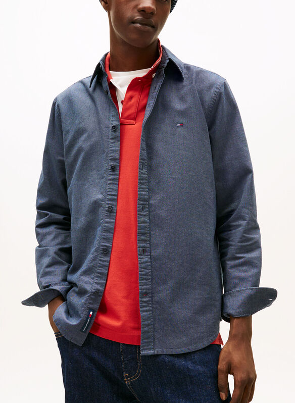 CAMICIA OXFORD, C1G NVY, medium