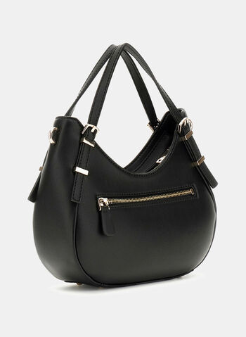 BORSA A SPALLA LEFIA SMALL, BLA BLK, small