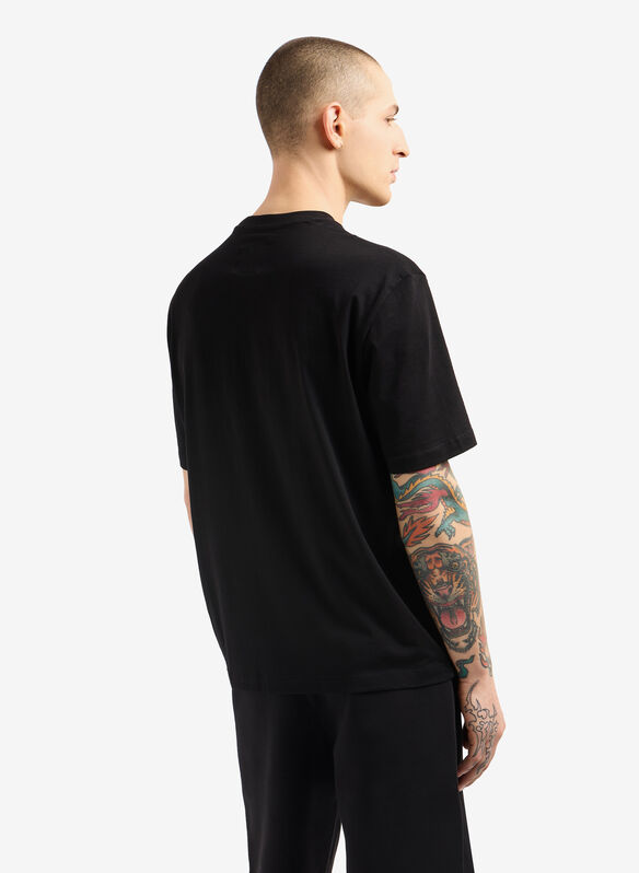 T-SHIRT RICAMO, UC001 BLK, medium