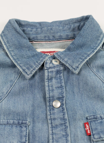 CAMICIA JEANS RAGAZZO, M28 STONE, small