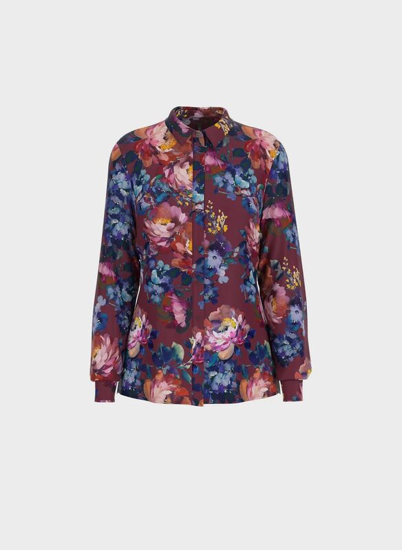 CAMICIA NEW CLOUIS, P5MM BORDO, medium