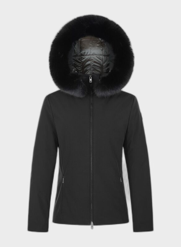 GIUBBOTTO DIANA SOFTSHELL, 206931 BLK, medium