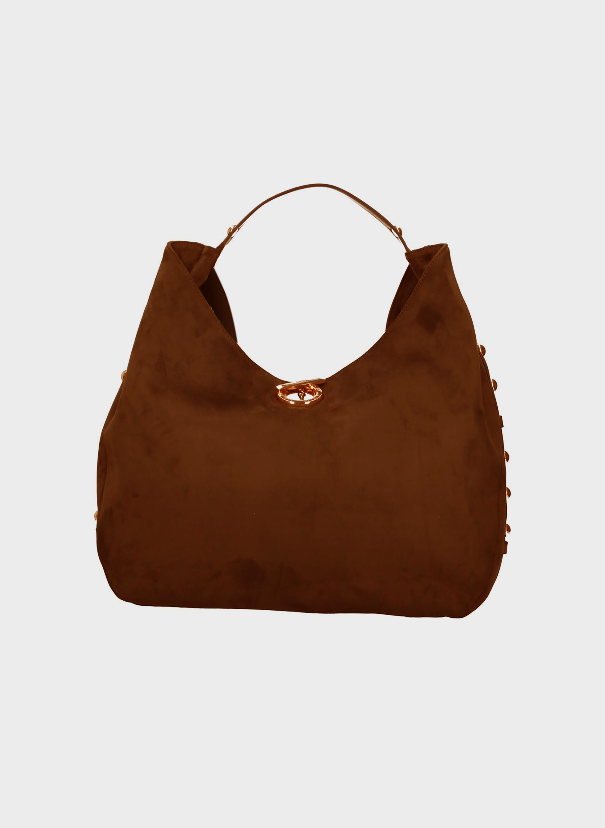 Borsa Hobo Grande Con Borchie