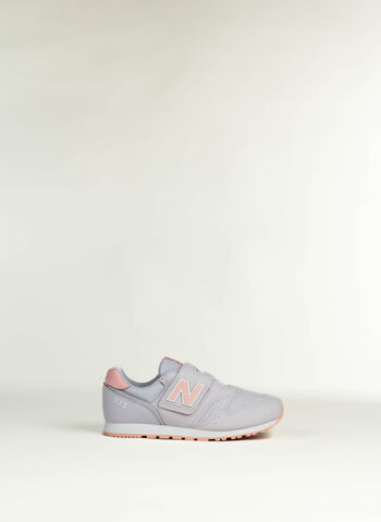 SCARPA 373 NY CON CHIUSURA A STRAPPO BAMBINA, - LILLA, small