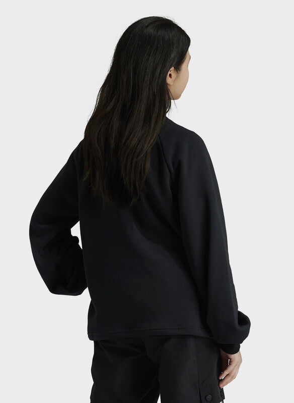 FELPA STREET JAM RAGAZZA, BLK, medium