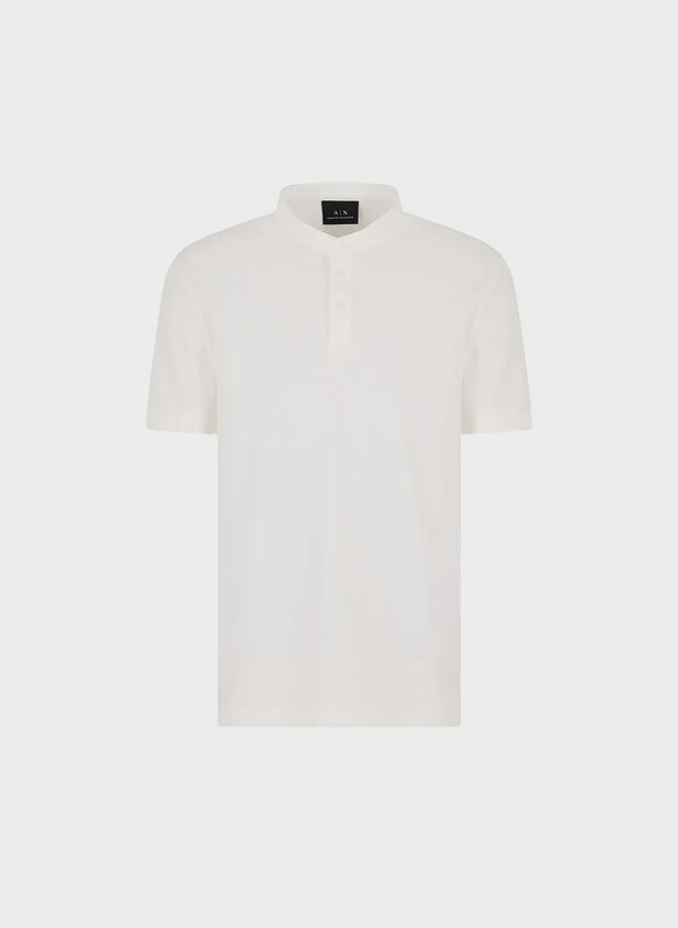 POLO COREANA PIQUET, OFF WHT, large