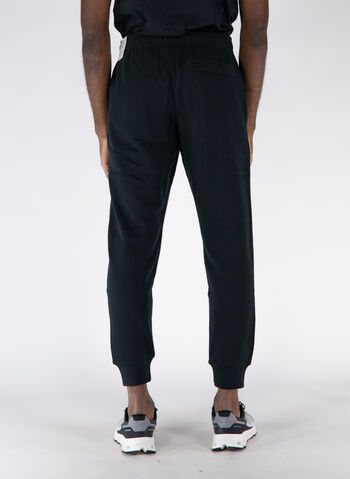 PANTALONE JOGGER IN FRENCH TERRY, 010 BLK, small