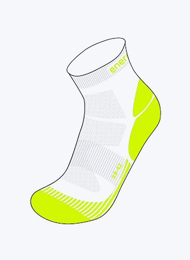 CALZA RUNNING TECH CORTA, 04 WHTYEL, large