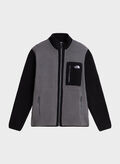 PILE YUMORI FULL ZIP SMOKE, - SMOKEBLK, thumb