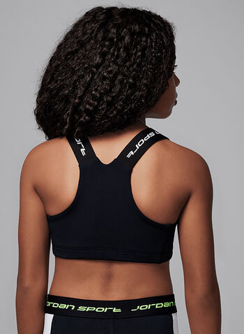 REGGISENO SPORTIVO DRI-FIT JORDAN RAGAZZA, 023 BLK, small