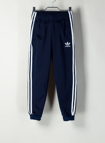 PANTALONI ACETATI 3-STRIPES RAGAZZO, NVY, small