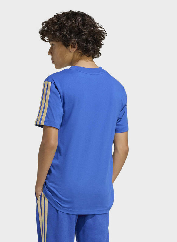 T-SHIRT DNA ITALIA FIGC RAGAZZO, - BLUE, medium