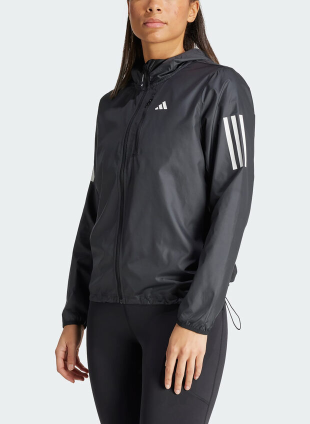 GIACCA WINDBREAKER OWN THE RUN, BLK, large