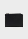 CLUTCH MILANO NEW SAFFIANO, BLA BLK, thumb